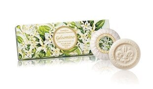 Ziepes ar jasmīna aromātu Saponificio Artigianale Fiorentino, 3x100 g cena un informācija | Ziepes | 220.lv