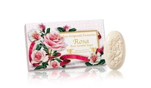 Ziepes ar rožu aromātu Saponificio Artigianale Fiorentino, 3x100 g cena un informācija | Ziepes | 220.lv