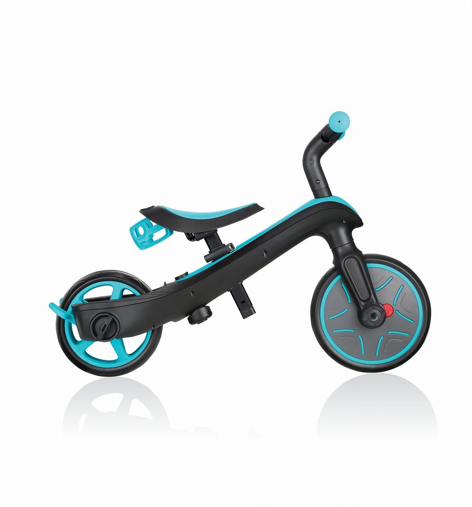 Daudzfunkcionālais trīsritenis Globber Trike Explorer 4in1, teal, 632-105 цена и информация | Trīsriteņi | 220.lv