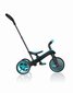 Daudzfunkcionālais trīsritenis Globber Trike Explorer 4in1, teal, 632-105 cena un informācija | Trīsriteņi | 220.lv