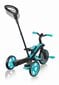 Daudzfunkcionālais trīsritenis Globber Trike Explorer 4in1, teal, 632-105 cena un informācija | Trīsriteņi | 220.lv