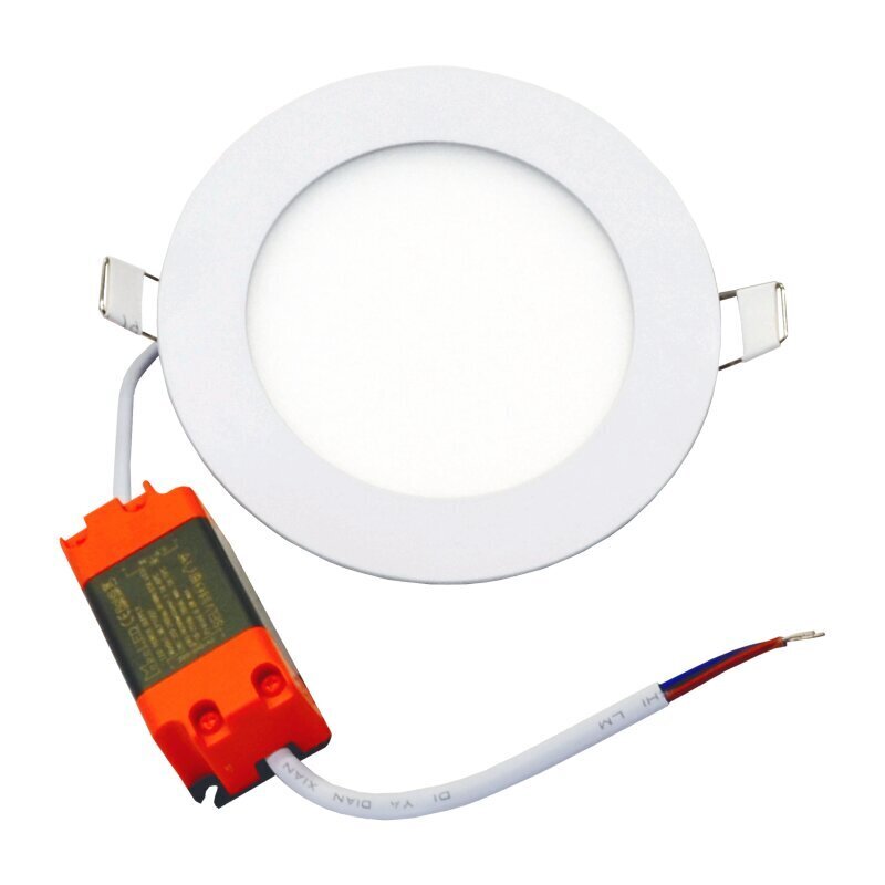Iebūvējams apaļš LED panelis "MODOLED" 6W cena un informācija | Iebūvējamās lampas, LED paneļi | 220.lv
