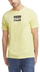 Футболка Puma Core International Tee Yellow цена и информация | Мужские футболки | 220.lv