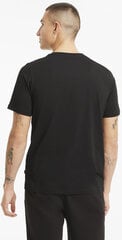 Puma T-Krekls vīriešiem Core International Tee1 Black cena un informācija | Vīriešu T-krekli | 220.lv