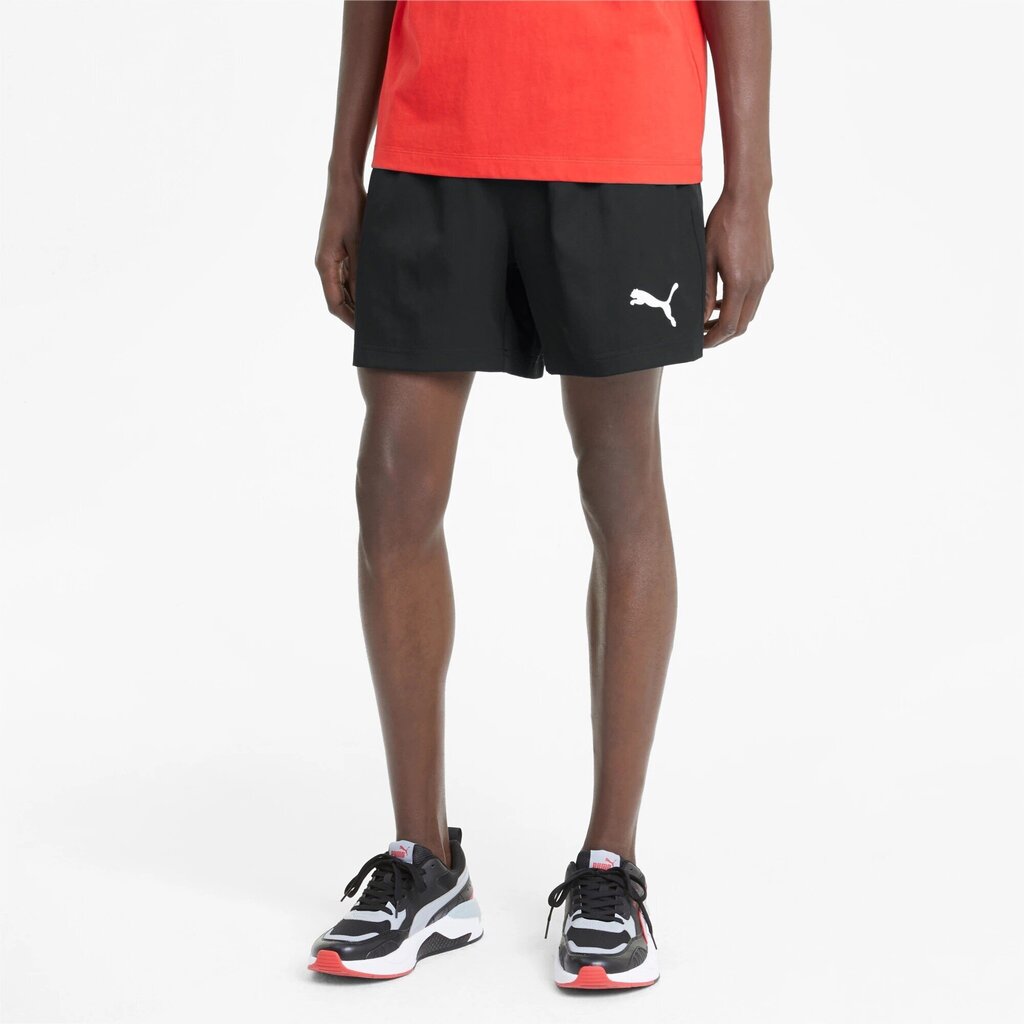 Puma Šorti Active Woven Shorts Black цена и информация | Sporta apģērbs vīriešiem | 220.lv