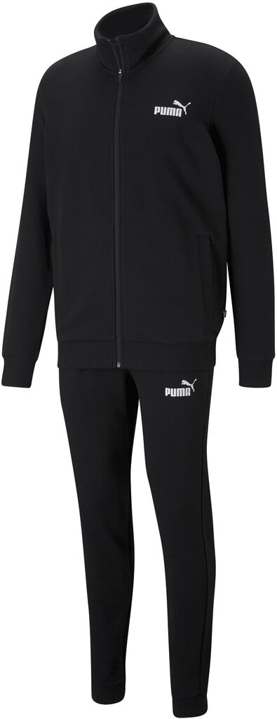 Puma Sporta tērps Clean Sweat Suit Black цена и информация | Sporta apģērbs vīriešiem | 220.lv