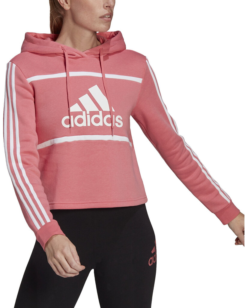 Adidas Džempers sievietēm W Cb Cro Hd Pink cena un informācija | Jakas sievietēm | 220.lv