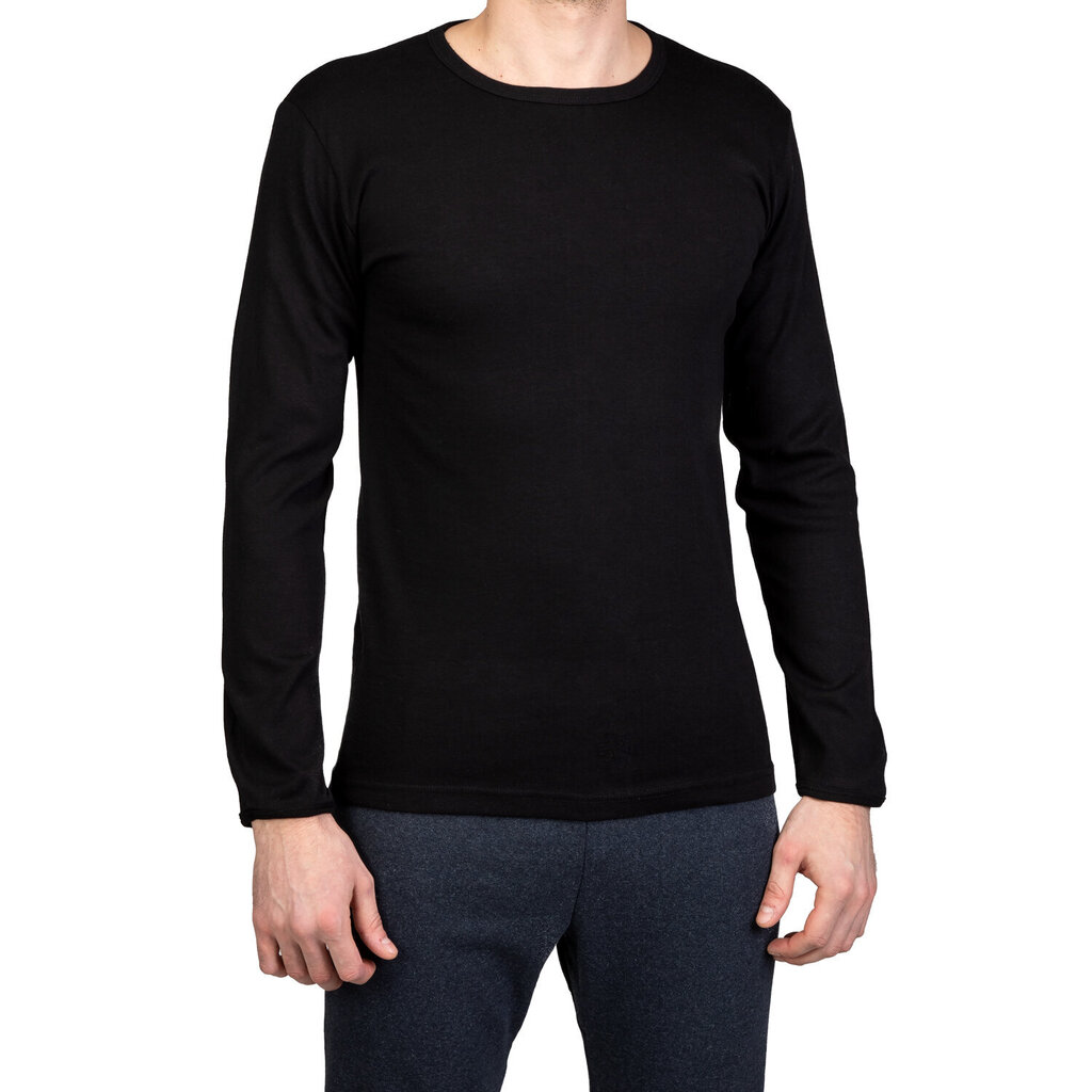 Vīriešu krekls Onurel, melns цена и информация | Vīriešu apakškrekli | 220.lv