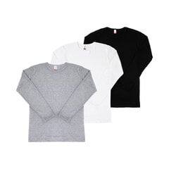 Мужские футболки Onurel белые,серые, черные 3 пары цена и информация | Нательные майки для мужчин | 220.lv