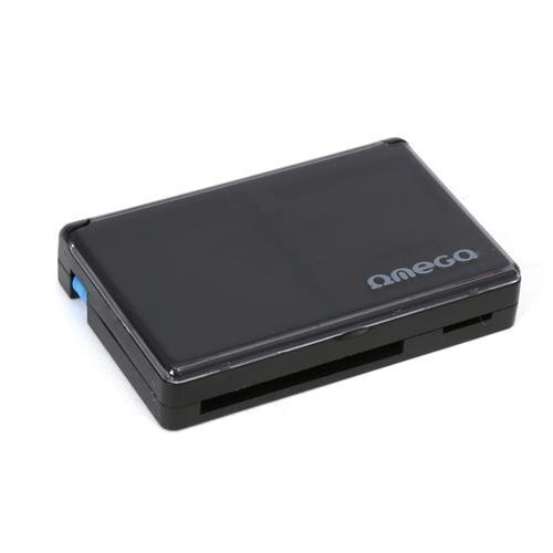 Omega OUCR33IN1 Karšu lasītājs SDHC / Micro SD / SDXC / ar 3.0 USB Spraudni / Melns cena un informācija | Adapteri un USB centrmezgli | 220.lv