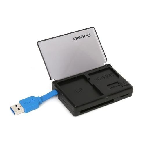 Omega OUCR33IN1 Karšu lasītājs SDHC / Micro SD / SDXC / ar 3.0 USB Spraudni / Melns цена и информация | Adapteri un USB centrmezgli | 220.lv