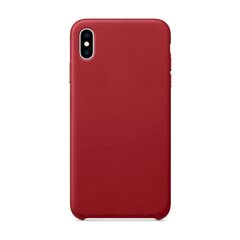 Fusion eco leather aizsargapvalks Apple iPhone 12 Mini sarkans cena un informācija | Telefonu vāciņi, maciņi | 220.lv