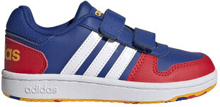 Adidas Apavi Bērniem Hoops 2.0 Cmf C Blue Red cena un informācija | Sporta apavi bērniem | 220.lv