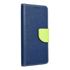 Hallo Fancy Book Case Grāmatveida Maks Telefonam Nokia 6.1 Plus / Nokia X6 (2018) Zils - Zaļš cena un informācija | Telefonu vāciņi, maciņi | 220.lv