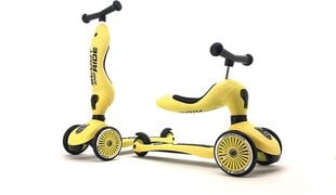 Самокат - трехколесный велосипед Scoot & Ride 2in1, желтый цена и информация | Самокаты | 220.lv