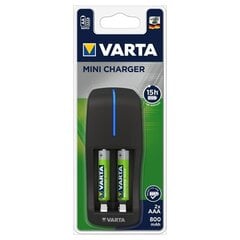 Lādētājs ar 2 AAA 800 mAh Varta 57646 цена и информация | Зарядные устройства для элементов питания | 220.lv