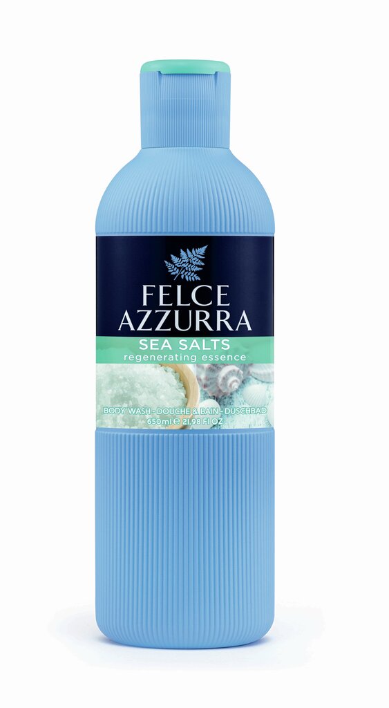 Dušas želeja Felce Azzurra Sea Salts, 650 ml cena un informācija | Dušas želejas, eļļas | 220.lv