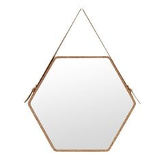 Зеркало Homede Eib, 39,2 см, коричневое цена и информация | Зеркала | 220.lv