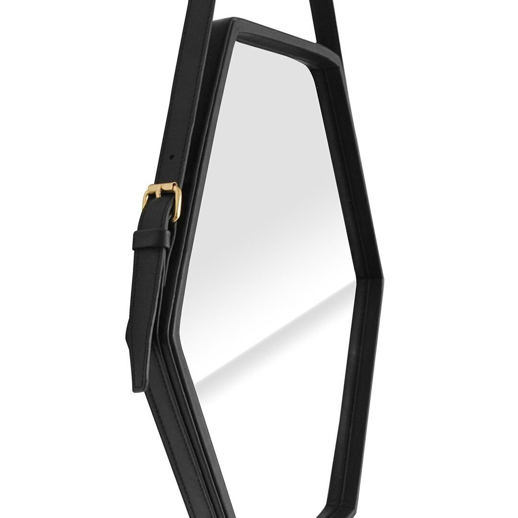 Spogulis Homede Eib, 39,2 cm, melns cena un informācija | Spoguļi | 220.lv