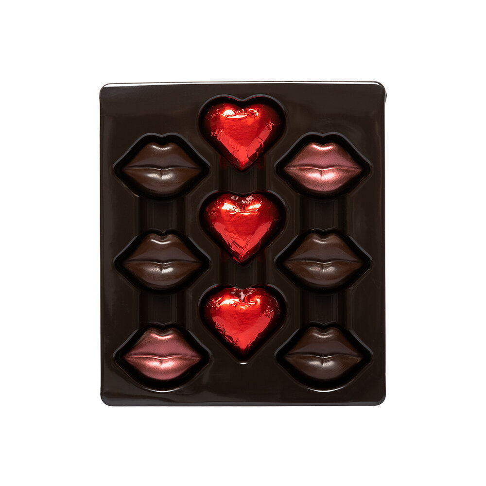 Tumšās šokolādes (50%) figūriņas DĀMU KOMPLEKTS, 45g цена и информация | Saldumi | 220.lv