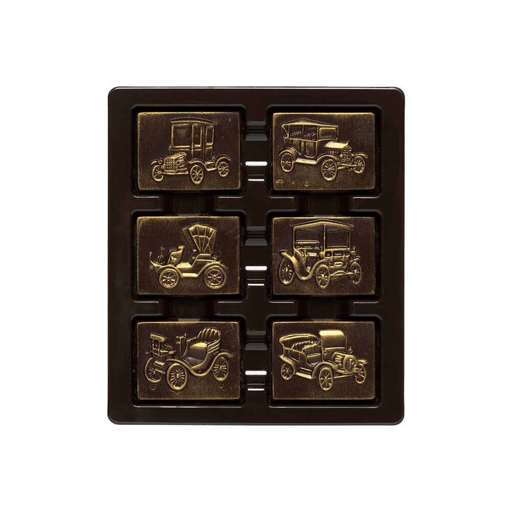 Tumšās šokolādes (75%) figūriņas KUNGU KOMPLEKTS, 45g цена и информация | Saldumi | 220.lv