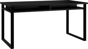 Стол Meblocross Cross Cro-02 D, черный цена и информация | Кухонные и обеденные столы | 220.lv