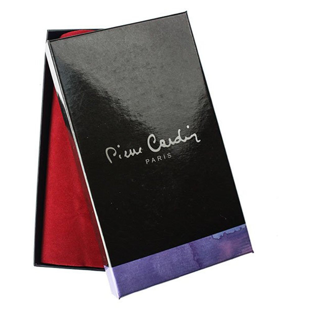 Pierre Cardin dabīgās ādas maks sievietēm, sarkans cena un informācija | Sieviešu maki, karšu maki | 220.lv