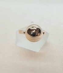 Кольцо с золотым покрытием 750°, произведено во Франции цена и информация | Кольца | 220.lv