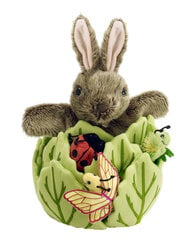 Кролик-перчатка-марионетка + 3 пальчиковые куклы-друзья The Puppet Company PC003022  цена и информация | Мягкие игрушки | 220.lv