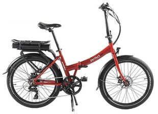 Elektriskais velosipēds GEOBIKE Perfect 2.0 24" 2017, sarkans cena un informācija | Elektrovelosipēdi | 220.lv