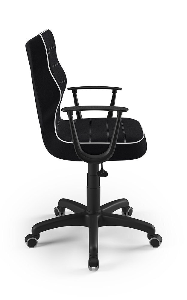 Biroja krēsls Entelo Norm JS01, melns cena un informācija | Biroja krēsli | 220.lv