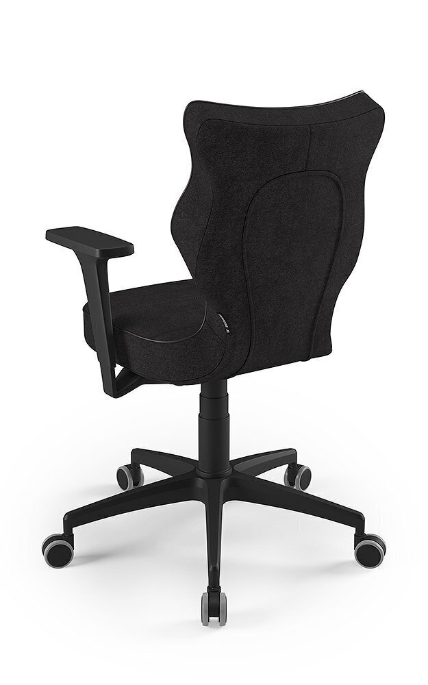 Biroja krēsls Entelo Perto Black AT01, melns cena un informācija | Biroja krēsli | 220.lv