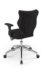 Офисное кресло Entelo Perto Poler AT01, черное цена и информация | Офисные кресла | 220.lv