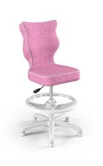 Ergonomisks bērnu krēsls Entelo Petit White VS08, rozā cena un informācija | Biroja krēsli | 220.lv