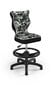 Ergonomisks bērnu krēsls Entelo Petit Black ST33 ar kāju balstu, pelēks/melns цена и информация | Biroja krēsli | 220.lv