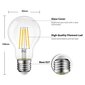 LED spuldzes 10 gab. Filament G.LUX GR-LED-A60-8W 2700K цена и информация | Spuldzes | 220.lv