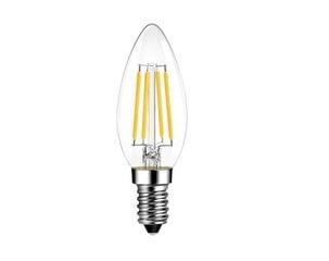 LED spuldzes 10 gab. Filament G.LUX GR-LED-C35-4W 2700K цена и информация | Лампочки | 220.lv