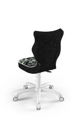 Эргономичное детское кресло Entelo Petit White ST33, серое/черное цена и информация | Офисные кресла | 220.lv