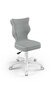 Ergonomisks bērnu krēsls Entelo Petit White JS03, pelēks cena un informācija | Biroja krēsli | 220.lv