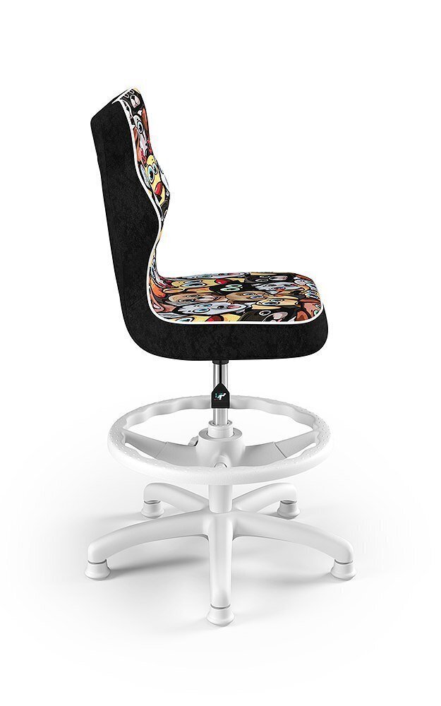 Ergonomisks bērnu krēsls Entelo Petit White ST28, daudzkrāsains/melns цена и информация | Biroja krēsli | 220.lv