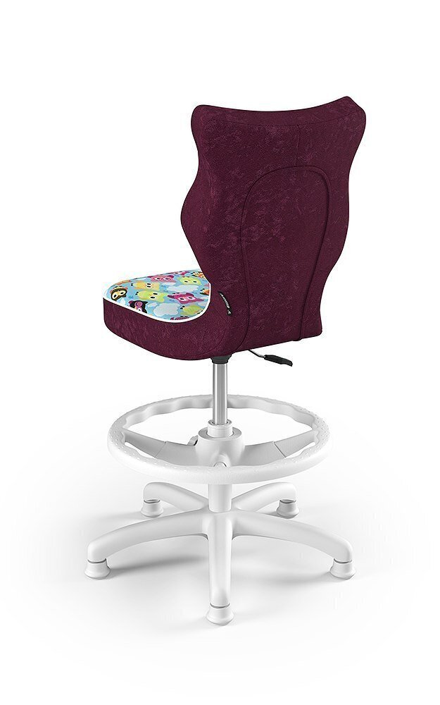 Ergonomisks bērnu krēsls Entelo Petit White ST32, violets cena un informācija | Biroja krēsli | 220.lv