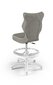 Ergonomisks bērnu krēsls Entelo Petit White VS03, pelēks цена и информация | Biroja krēsli | 220.lv