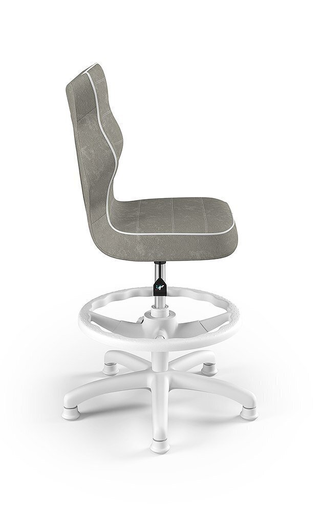 Ergonomisks bērnu krēsls Entelo Petit White VS03, pelēks цена и информация | Biroja krēsli | 220.lv