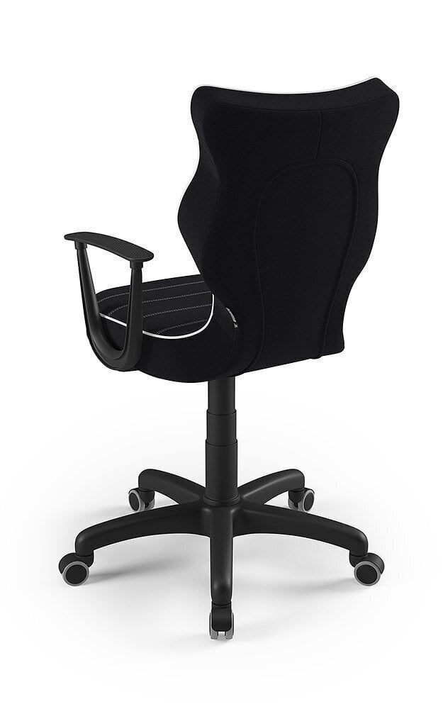 Ergonomisks biroja krēsls Entelo Norm JS01, melns/balts цена и информация | Biroja krēsli | 220.lv