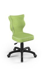 Эргономичное детское кресло Entelo Petit Black VS05, зеленое цена и информация | Офисные кресла | 220.lv