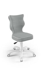 Bērnu krēsls Entelo Petit White JS03, pelēks cena un informācija | Biroja krēsli | 220.lv