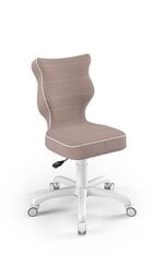 Детское кресло Entelo Petit White JS08, розовое цена и информация | Офисные кресла | 220.lv