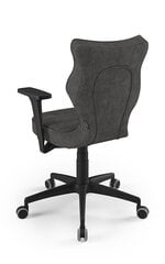 Biroja krēsls Entelo Perto Black AT33, tumši pelēks cena un informācija | Biroja krēsli | 220.lv