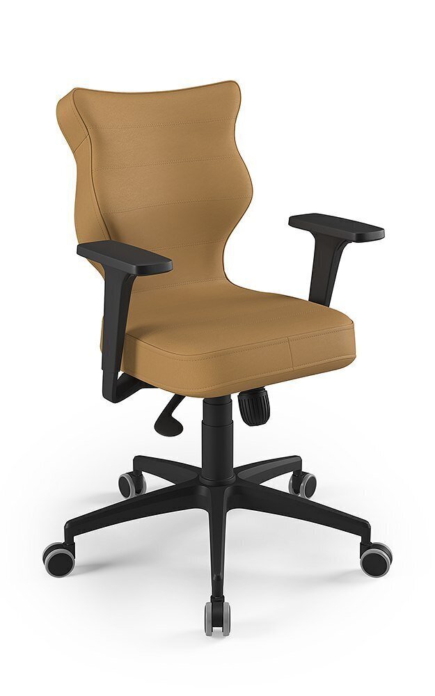 Biroja krēsls Entelo Perto Black VL26, smilšu krāsas cena un informācija | Biroja krēsli | 220.lv