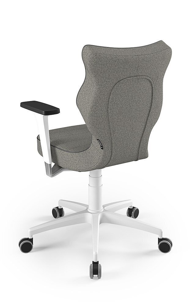 Biroja krēsls Entelo Perto White TW03, pelēks цена и информация | Biroja krēsli | 220.lv